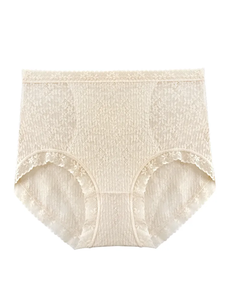 3-Pack Breathable Lace Tummy Control Briefs