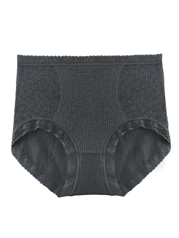3-Pack Breathable Lace Tummy Control Briefs