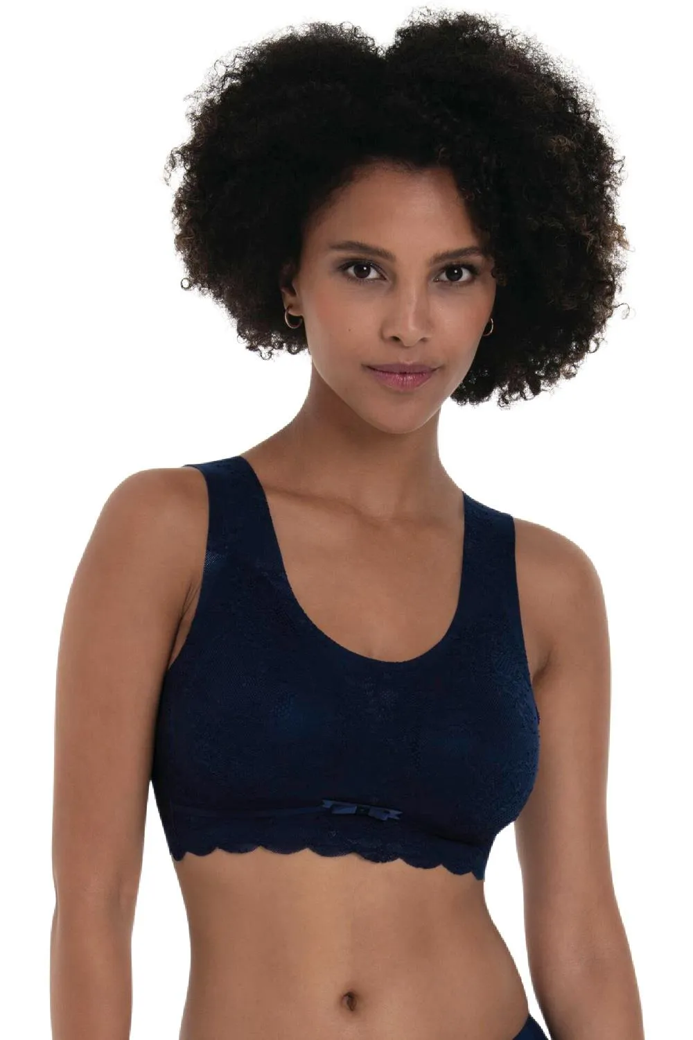 Anita Essentials Lace Bralette, Maritime Blue (5400)
