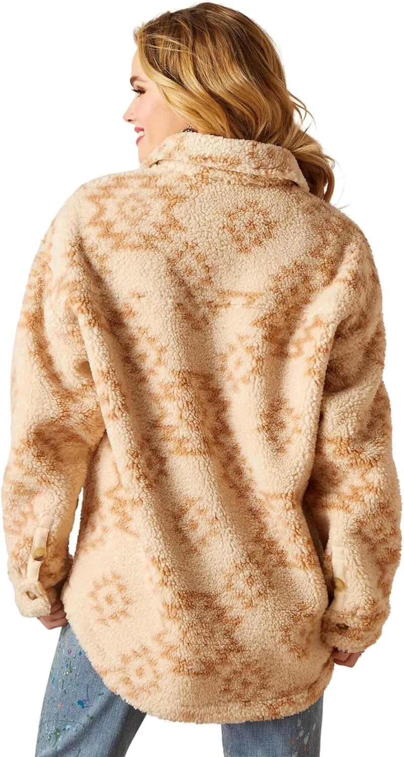 Ariat Women's Sherpa Shacket Shirt Jacket