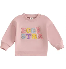 Baby Girl Boy Valentines Outfit Jumpsuit Love Heart Print Long Sleeve Sweatshirt Romper Newborn Clothes