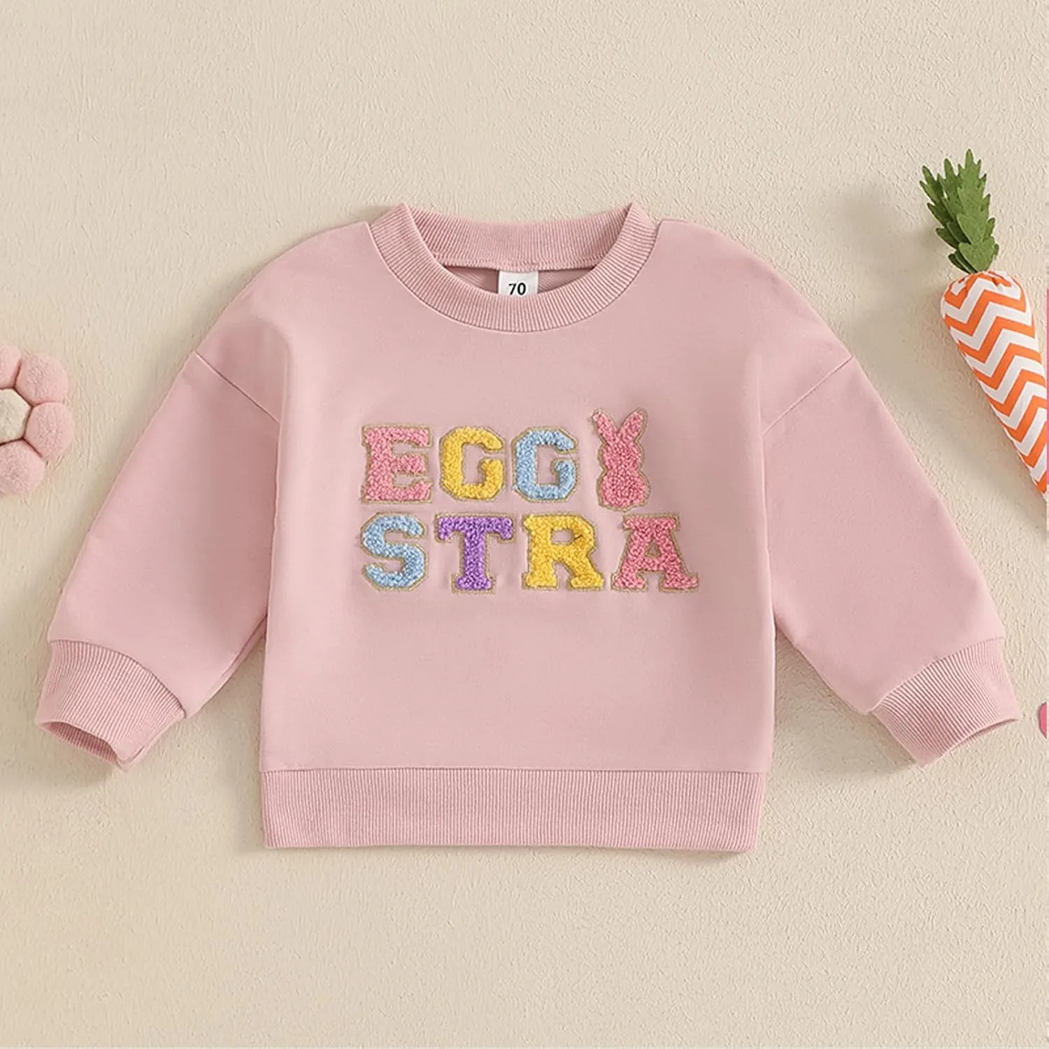 Baby Girl Boy Valentines Outfit Jumpsuit Love Heart Print Long Sleeve Sweatshirt Romper Newborn Clothes