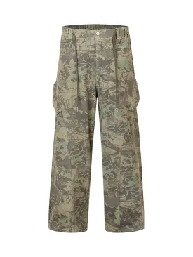 Camouflage Multi-Pocket Cargo Pants