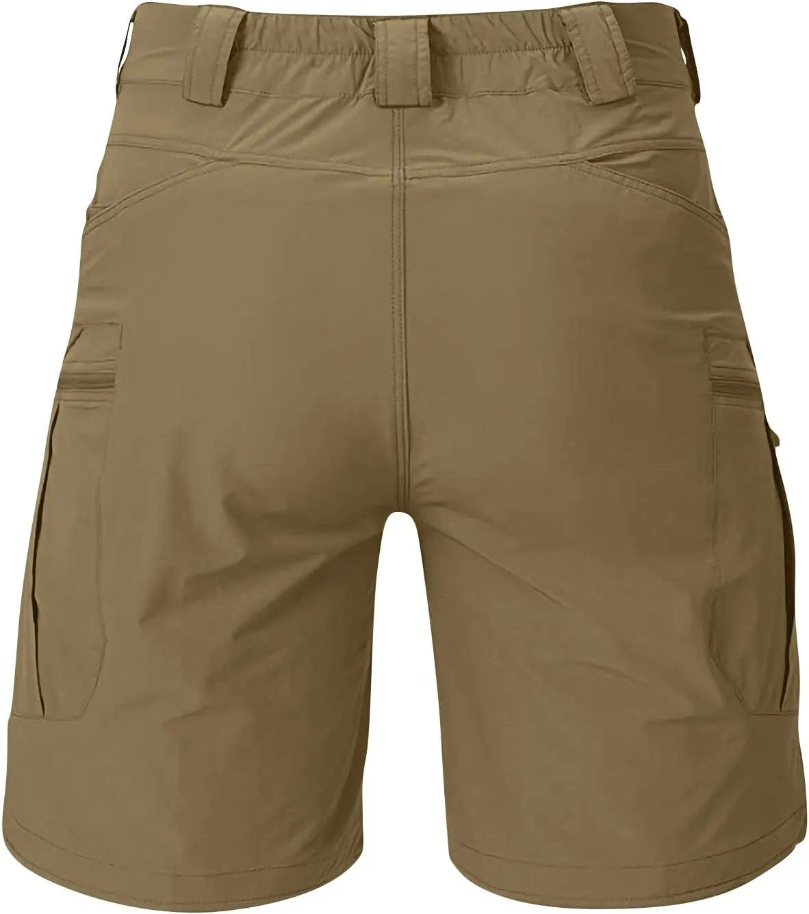 Cargo SweatShorts for Men Summer Outdoor Tactical Pants Solid/Patriotic Printed Military Shorts with Multi Pockets