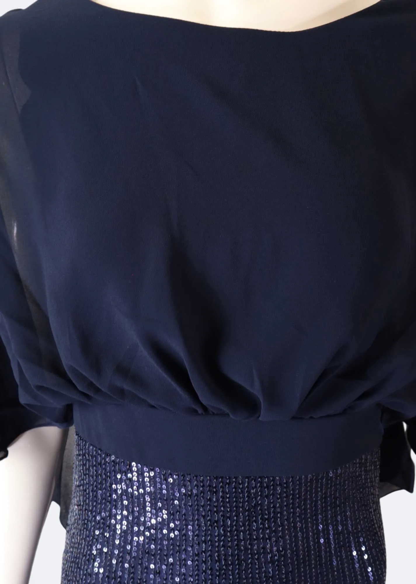column Sequin Dress