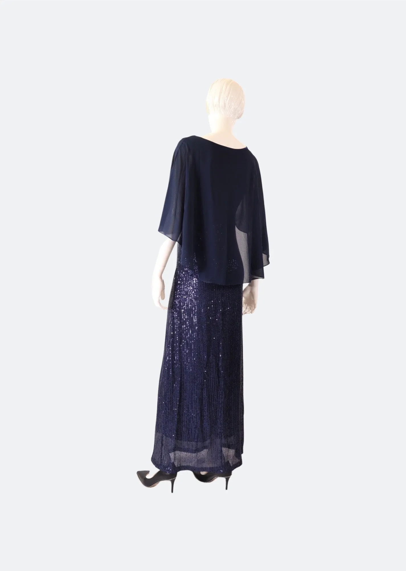 column Sequin Dress