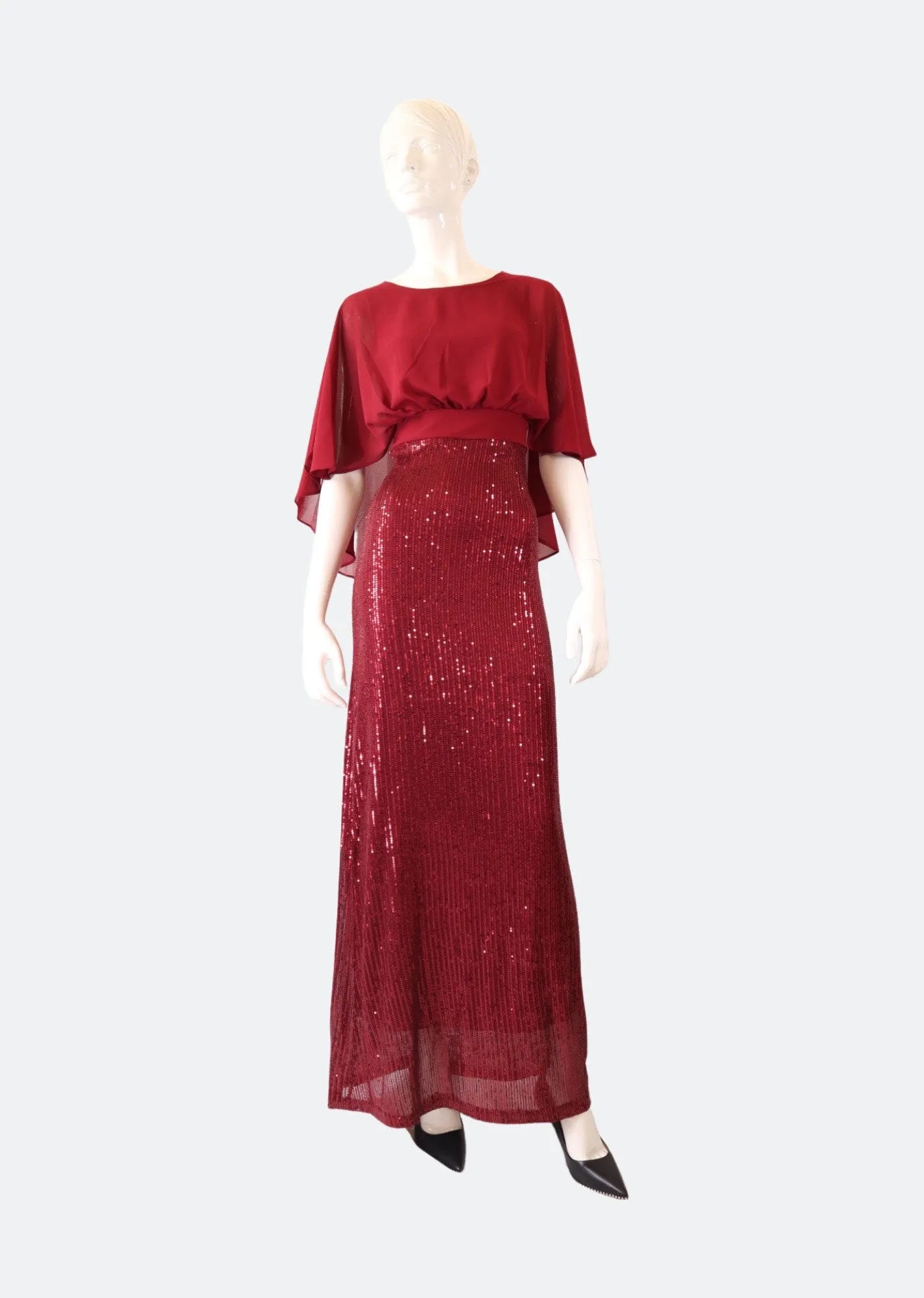 column Sequin Dress