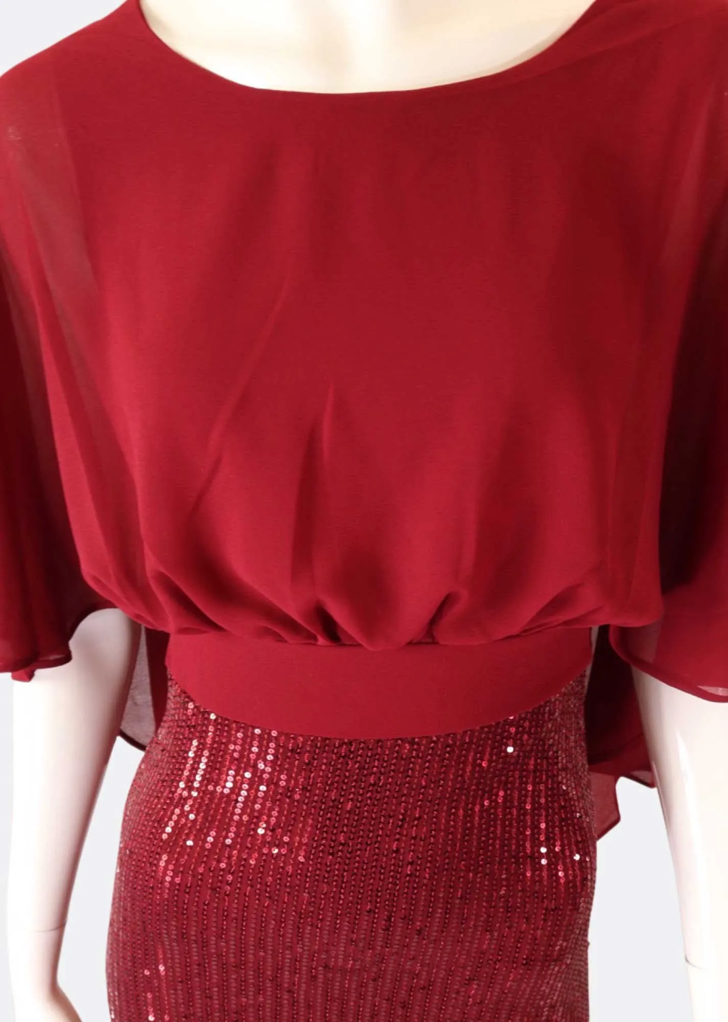 column Sequin Dress