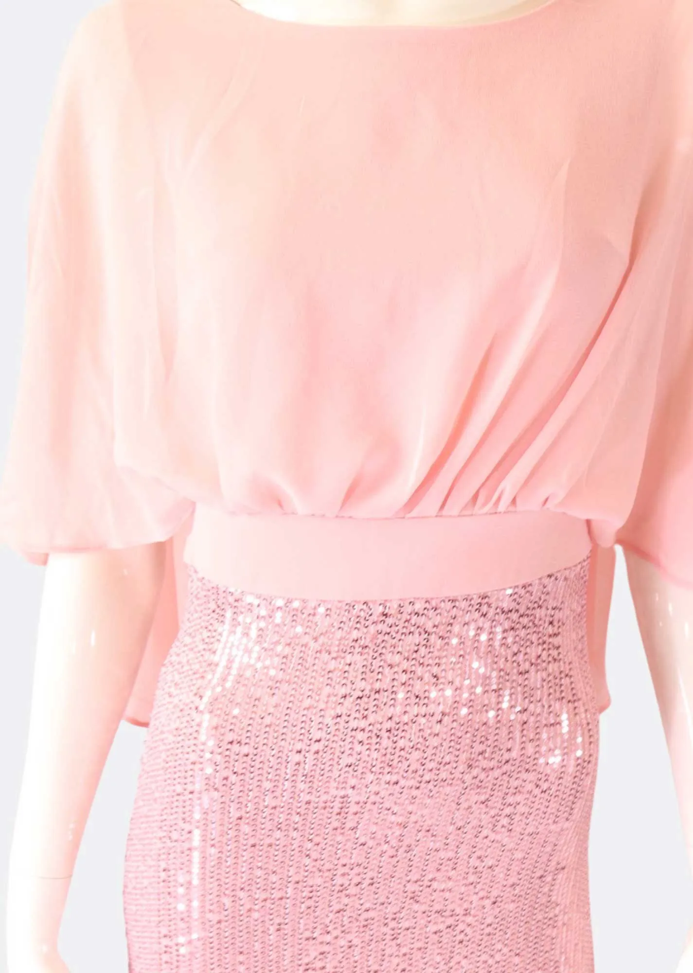 column Sequin Dress