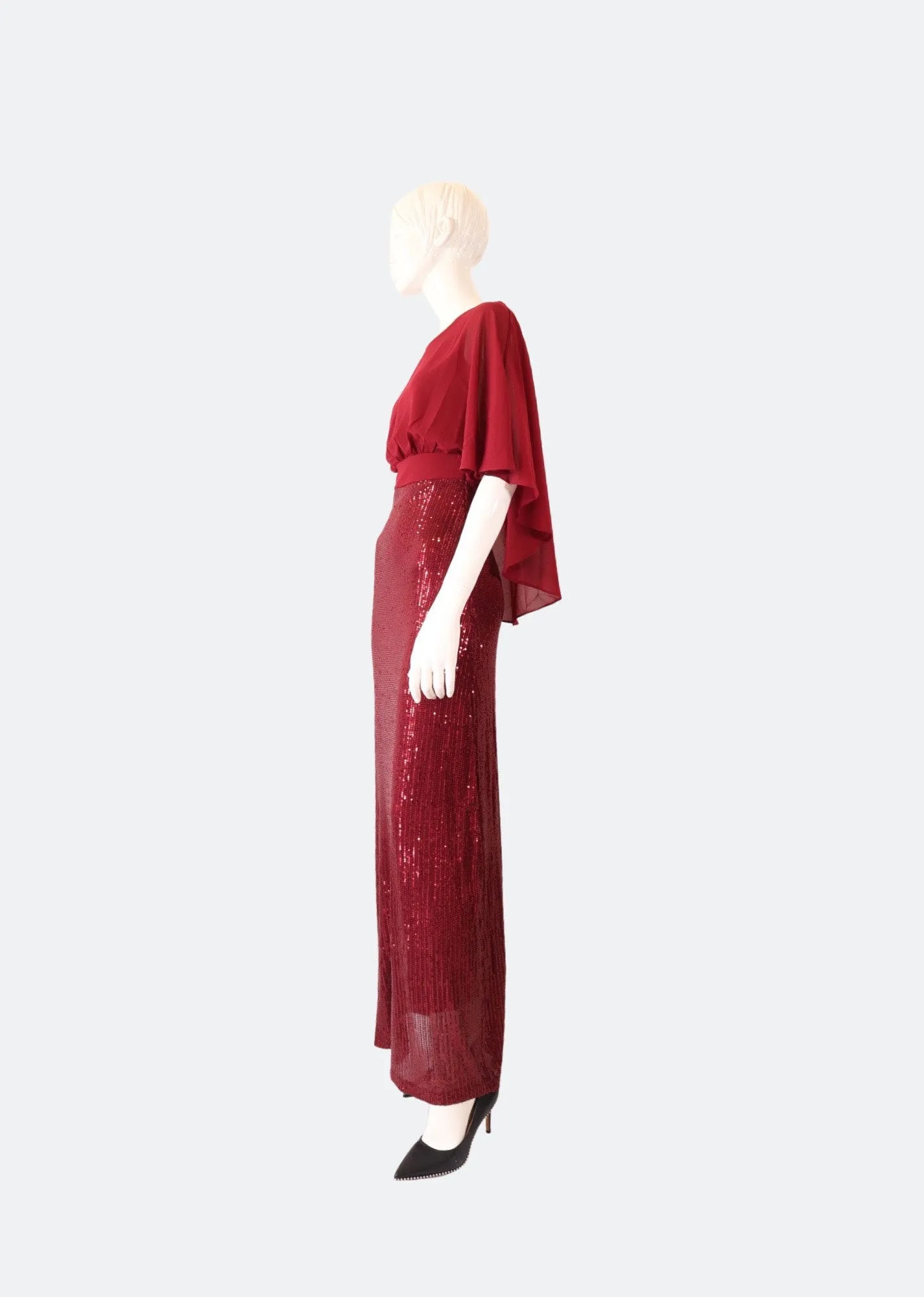 column Sequin Dress