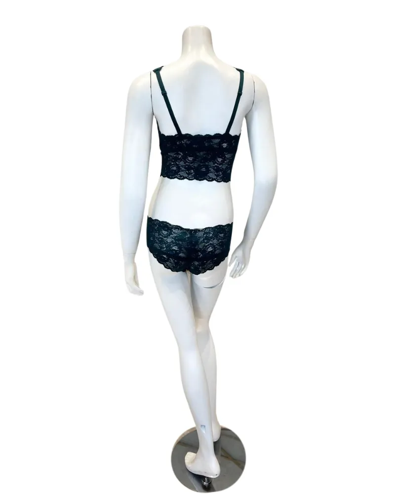 Cosabella Schnapps Lace Bralette & Short Set
