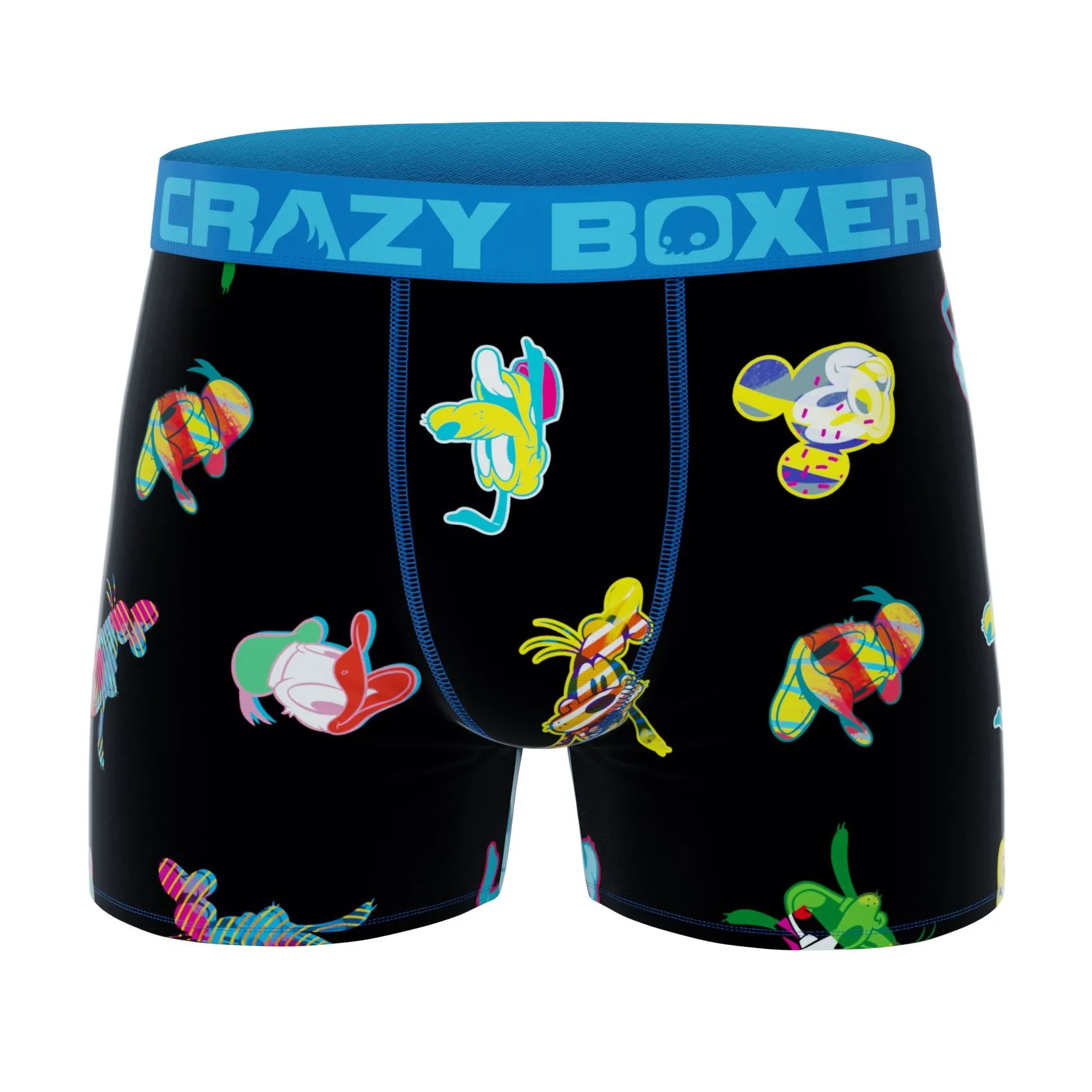 CRAZYBOXER Disney Classic Faces Men's Boxer Briefs (6 Pack)