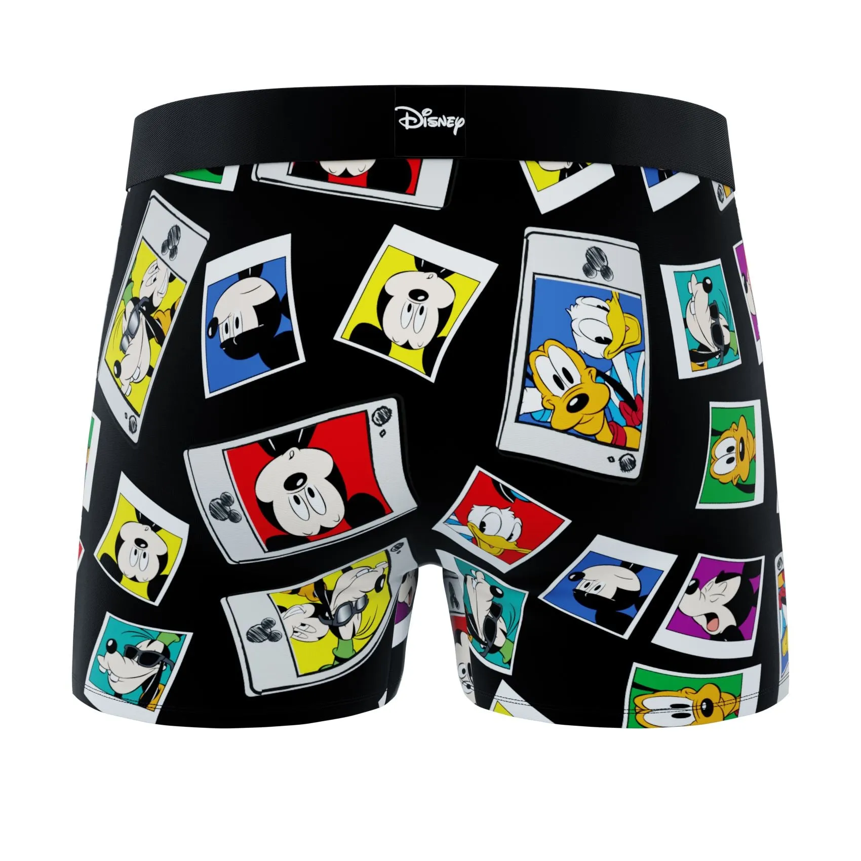 CRAZYBOXER Disney Friends Pictures Men's Boxer Briefs (Pack 2)