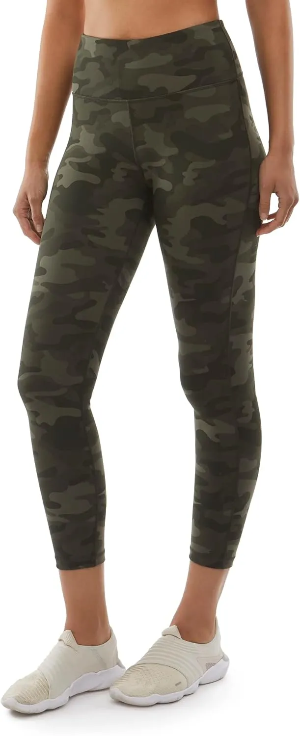 Danskin Women's Camo Print High Rise 7/8 Legging
