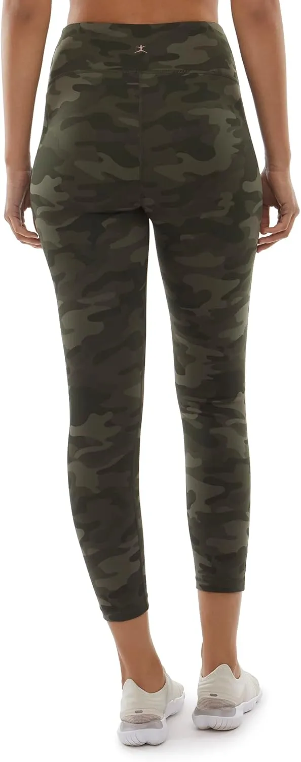 Danskin Women's Camo Print High Rise 7/8 Legging