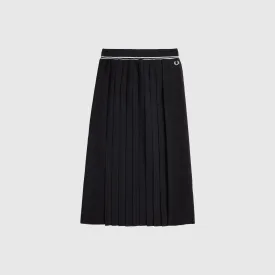 Fred Perry Tipped Pleated Skirt
