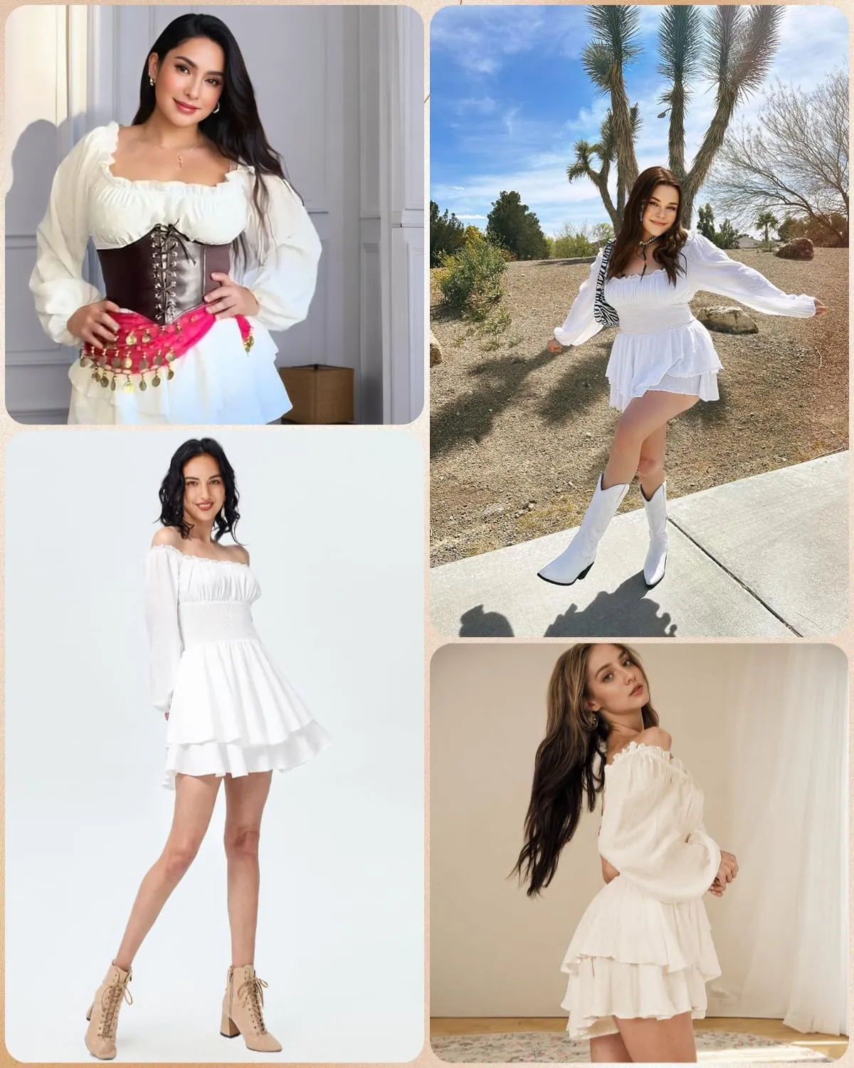 kasahara Pirate Costume Dress Women with Boned Underbust Waist Corset Bandana Pirate Sexy Costumes Accessories 5pcs