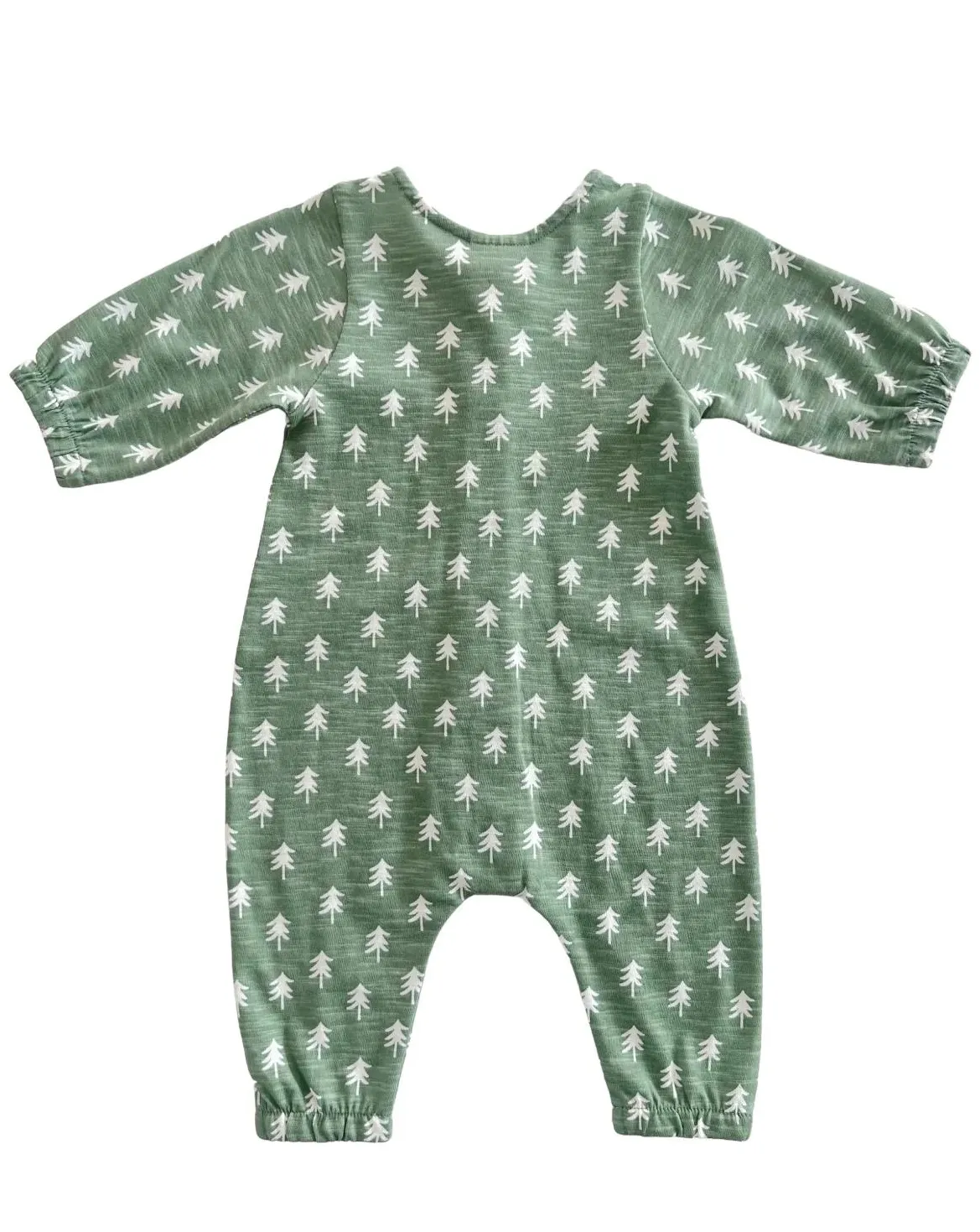 Long Sleeve Bay Jumpsuit in Tree