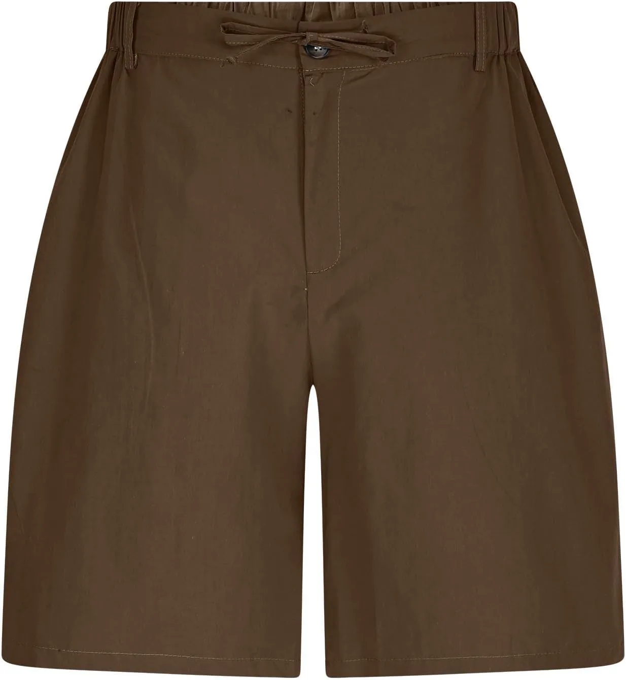 Men Cargo Shorts Summer Beach Sports Pants Casual Solid Lightweight Baggy Drawstring Athletic Pants with Pockets
