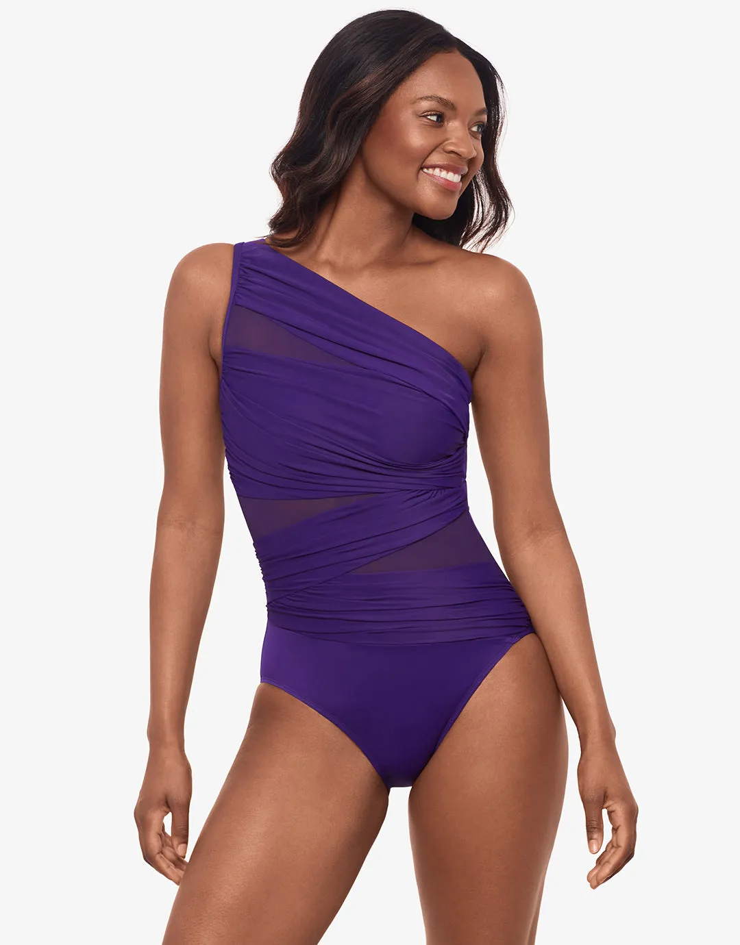 Network Jena Swimsuit - Mulberry