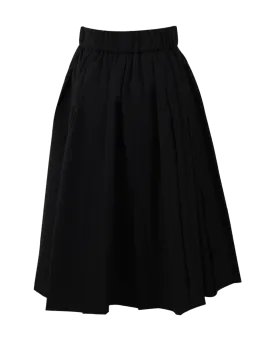 Pleated Midi Skirt