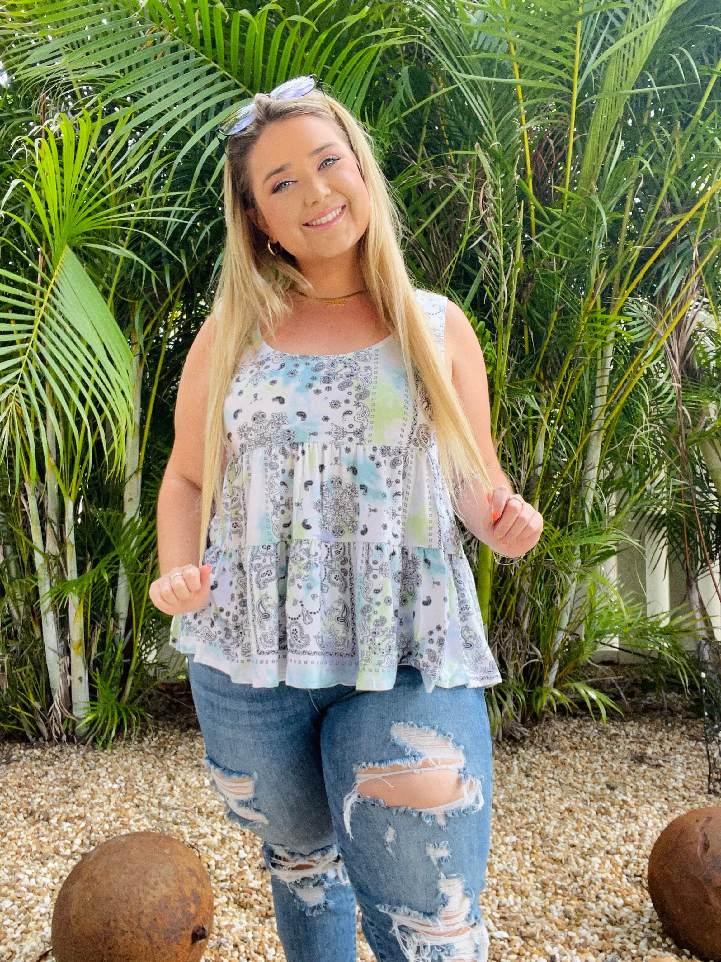 Pretty Paisley Tank
