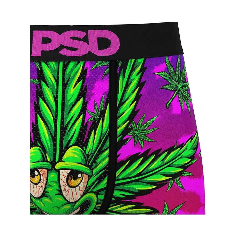 PSD Men's Multicolor Recreational Print Boxer Briefs Large Underwear - 424180091-MUL-L
