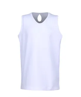 Santorini Island Tank White