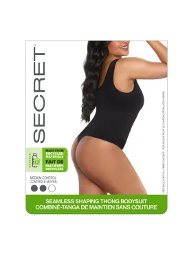 SECRET® Seamless Shaping Thong Bodysuit - 1 Piece
