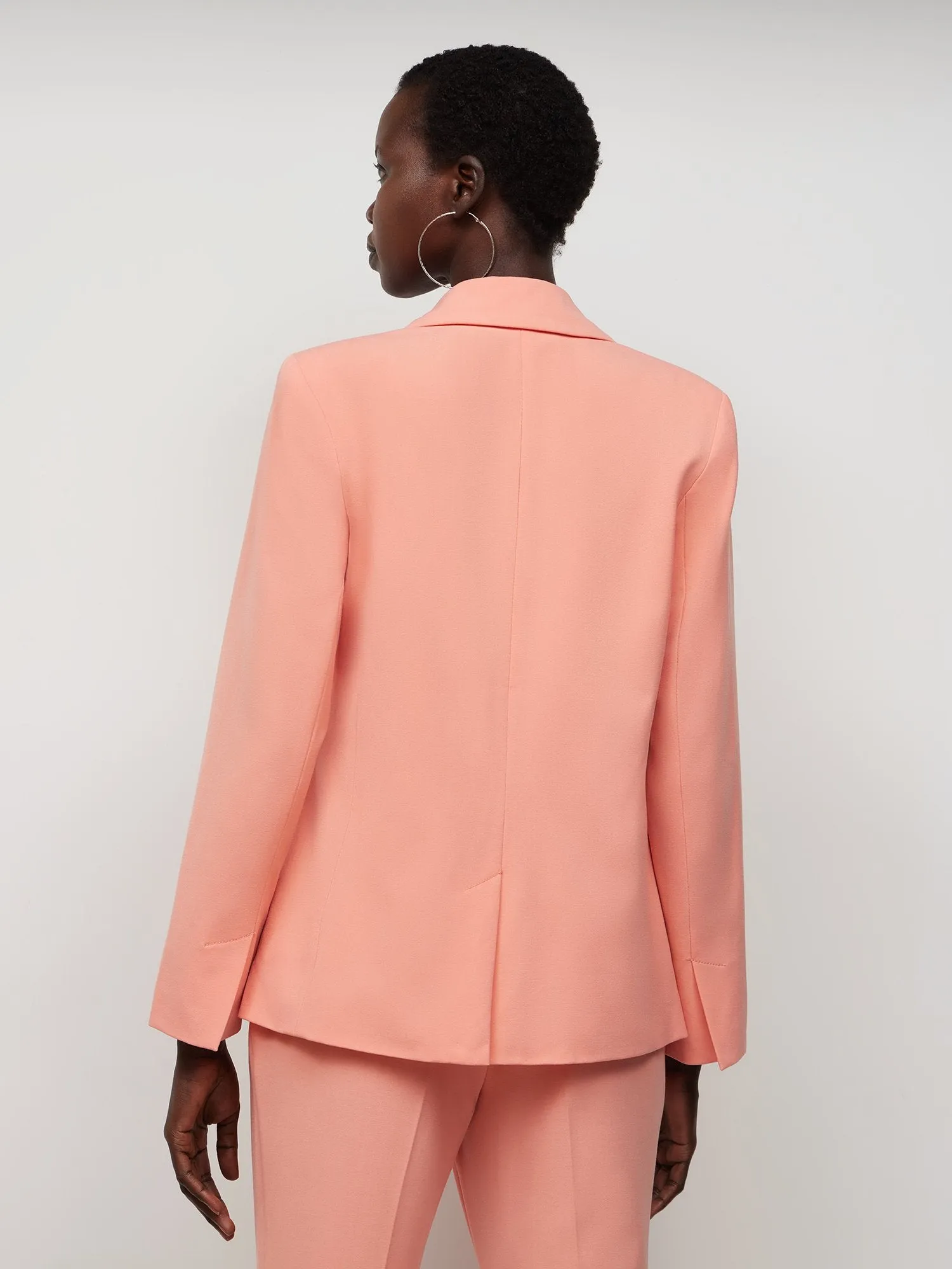 Single Button Patch Pocket Blazer