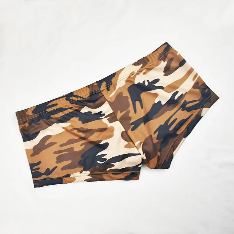Stretch Camo Boxer Briefs