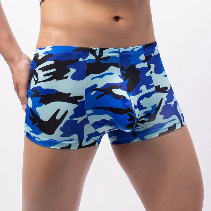 Stretch Camo Boxer Briefs