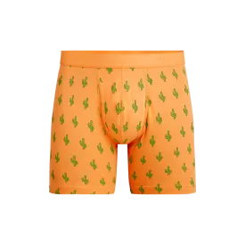 Stretch Cotton Boxer Brief w/ Fly | Saguaro Blossom