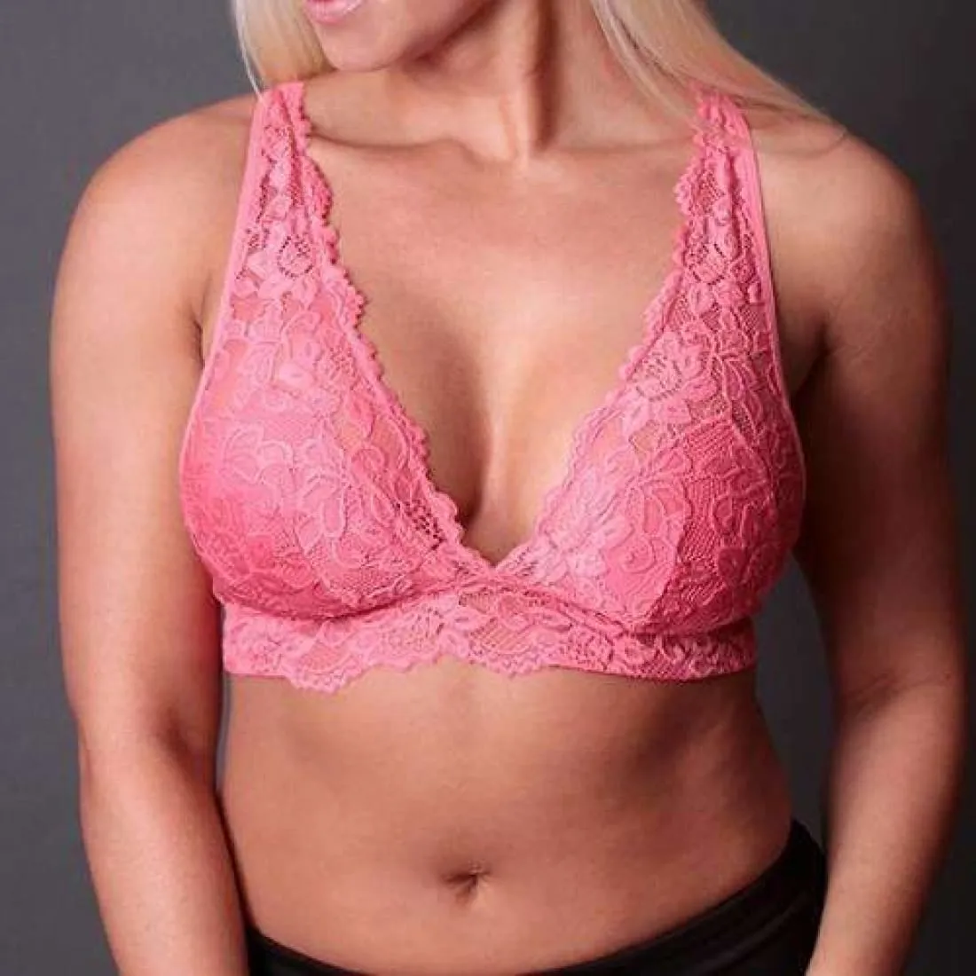 Undie Couture Wide Strap Lace Bralette