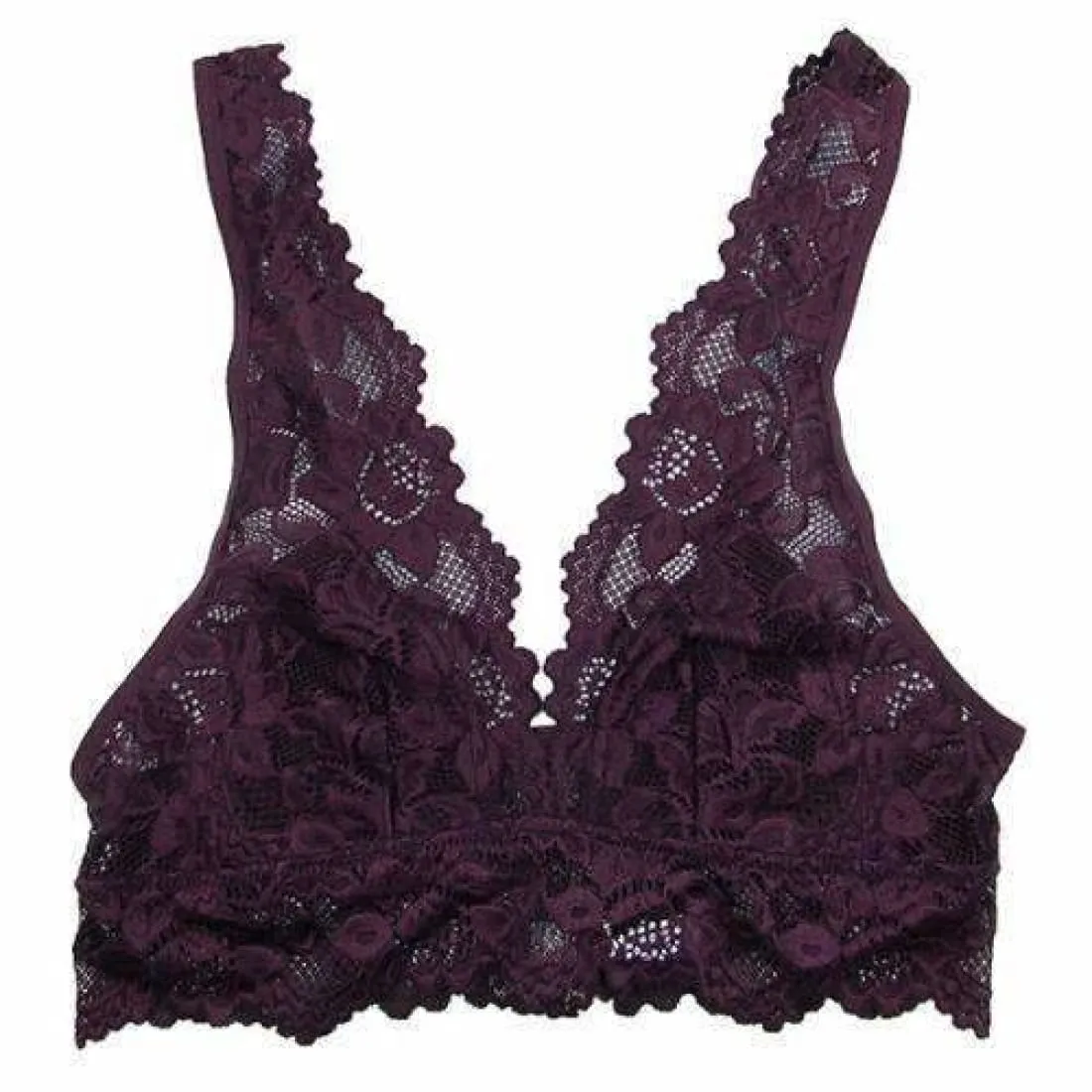 Undie Couture Wide Strap Lace Bralette
