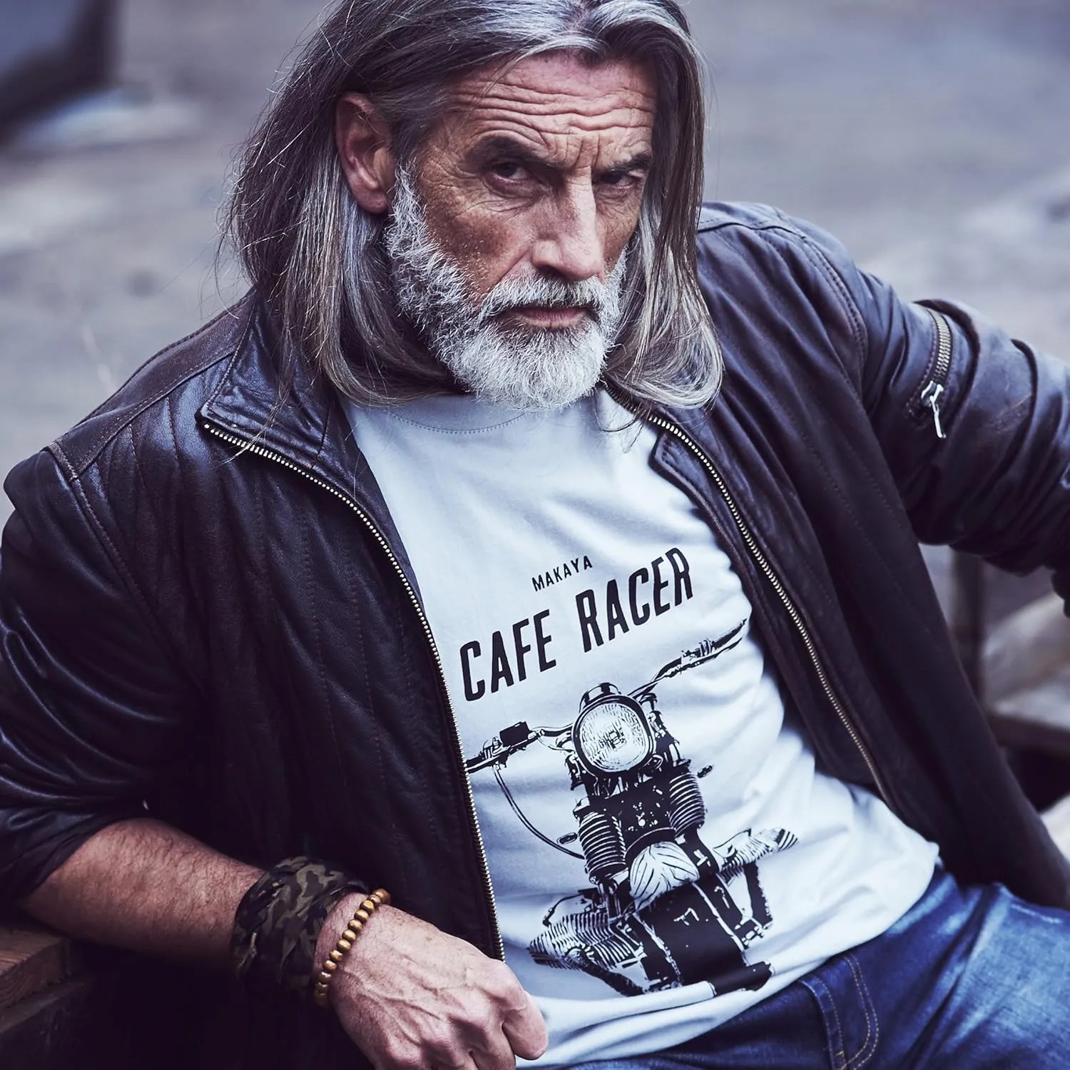 Vintage Cafe Racer T-Shirt - Boxer Twin