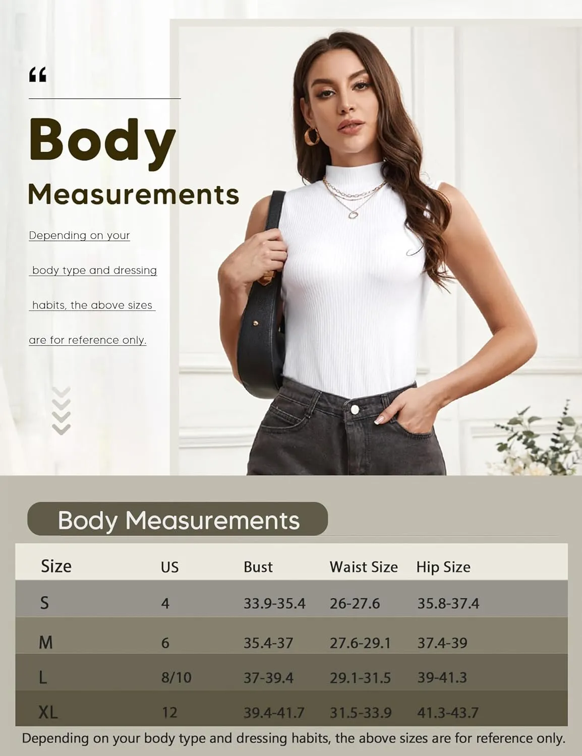 Women's Mock Turtleneck Top Sleeveless Solid Rib Knit Form Fitting Scoop Tank Tops Basic Cami Shirts