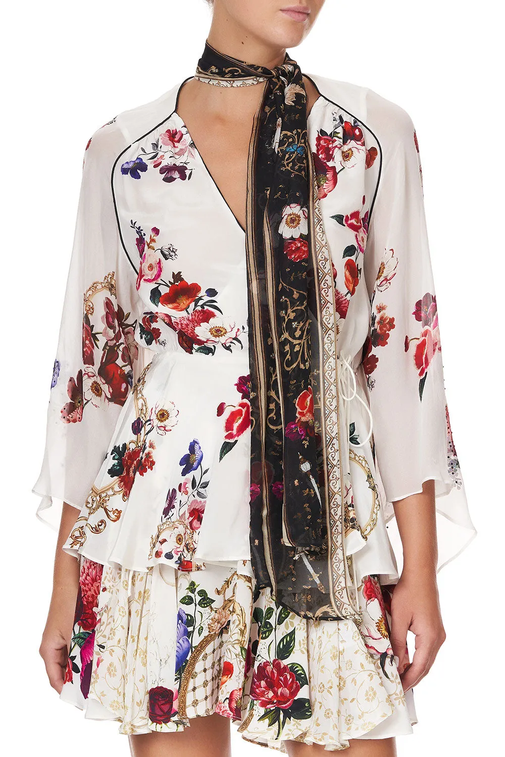WRAP TOP WITH NECK TIE FAIRY GODMOTHER